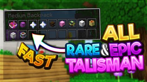 Leveling Up: Using the Delightful Talisman to Progress Faster on Hypixel